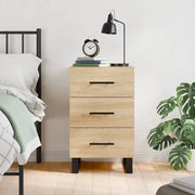 Comodino Rovere Sonoma 40x40x66 cm in Legno Multistrato 827687