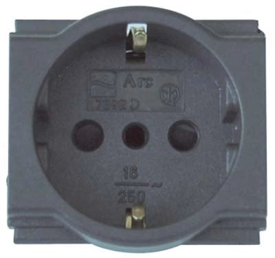 PRESA SCHUKO + SICUREZZA ARC MARLANVIL - VOLT 250 A 10/16 2P+T- 2 pezzi