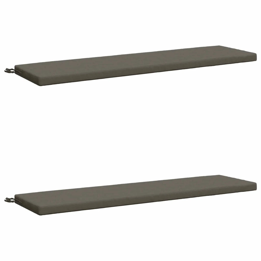 Cuscini per Panchina a 2 Pezzi SOEST 2 pz 100% Poliestere 948927