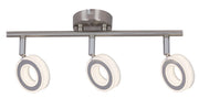 Rabalux Zora barra LED cromo 3 luci 13,5W 4000K soffitto