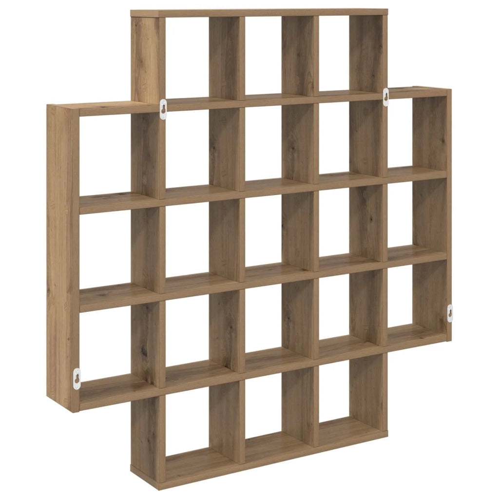 Scaffale da parete Rovere Artigianale 100 x 13 x 100 cm 8012251