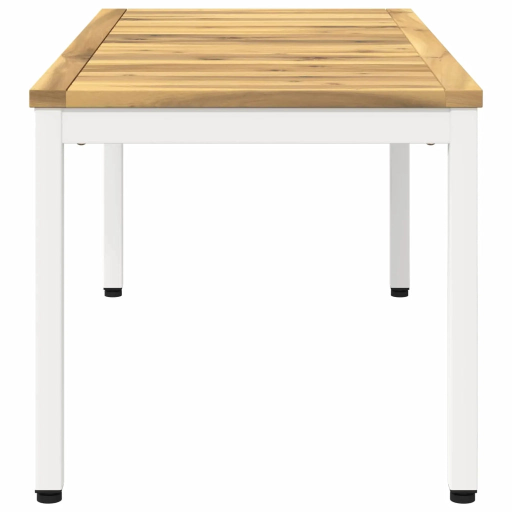 Tavolino da salotto Bianco 50 x 100,5 x 45 cm 901741