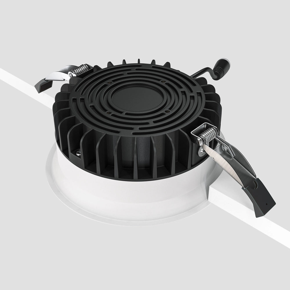 Faretto incasso tondo bianco IP44 LED 12W 4000K Maytoni
