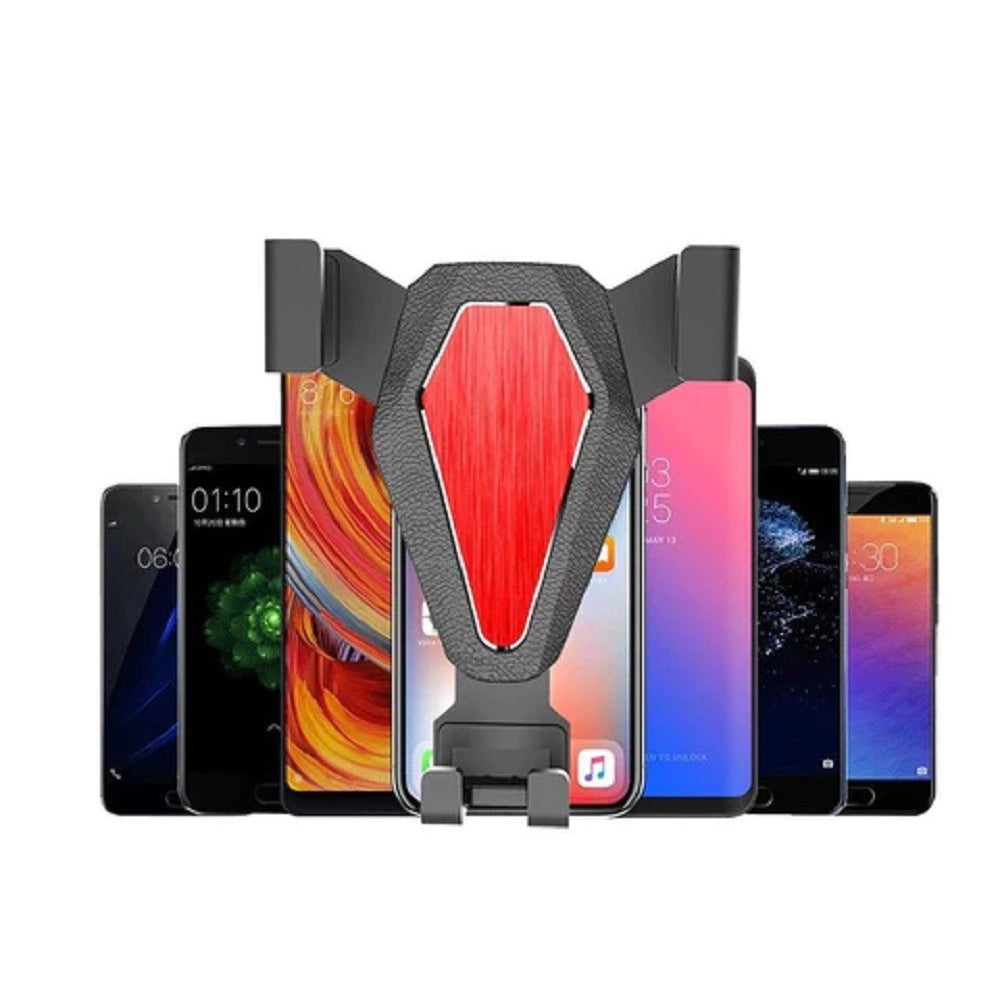 Trade Shop - Portacellulare Da Auto Sistema Bloccaggio Per Ventilazione Rotazione 360° Q-zg53 -