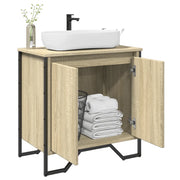 Mobile Lavabo Bagno Rovere Sonoma 60x35x60 cm in Truciolato 848655