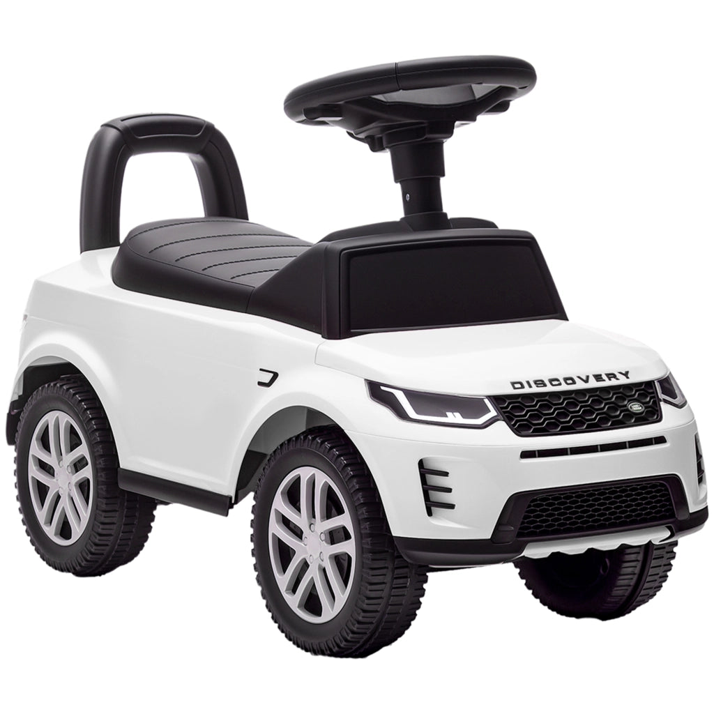Correpasillos Land Rover con Almacenaje e Suoni per Bambini 18-36 Meses ¨C zephmum ¨C Bianco