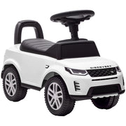Correpasillos Land Rover con Almacenaje e Suoni per Bambini 18-36 Meses ¨C zephmum ¨C Bianco