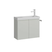 Mobile lavabo "Ferla 60" - 60 x 22 x 50 cm - Cashmere opaco