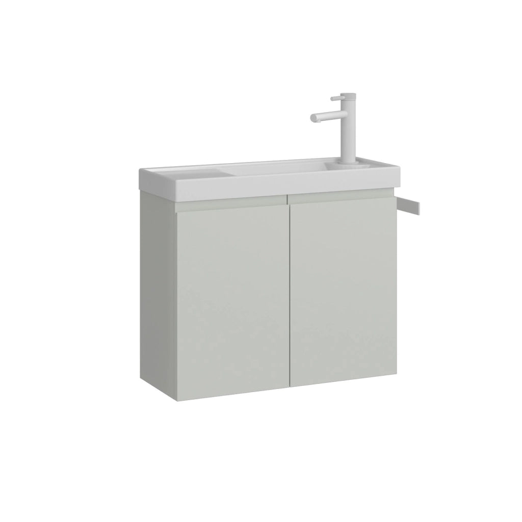 Mobile lavabo "Ferla 60" - 60 x 22 x 50 cm - Cashmere opaco