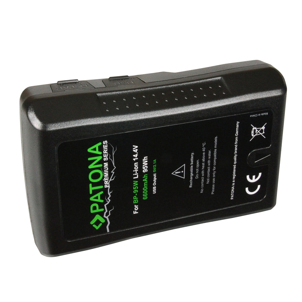 Patona Batteria V-Mount 95Wh / 14,4V / 6600mAh