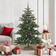 Albero di Natale Artificiale con Rami Pieghevoli Verde 150 cm 3397659