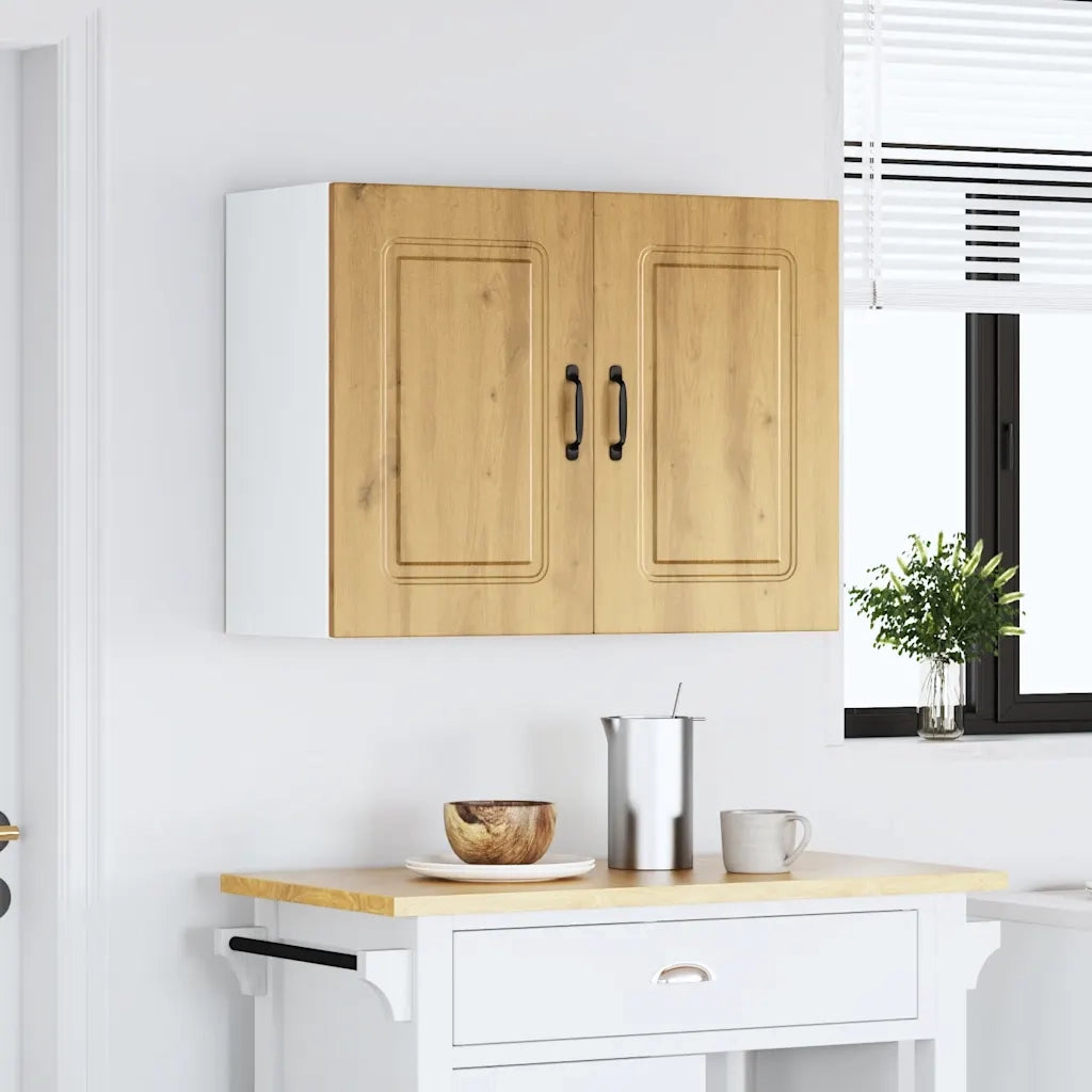 Pensile da Cucina Kalmar Rovere Artigianale Legno Multistrato 853596