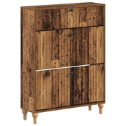 Mobile per scarpe ALKMAAR 78 x 24 x 103 cm Legno ingegnerizzato 896223
