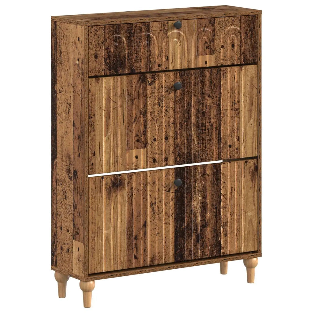 Mobile per scarpe ALKMAAR 78 x 24 x 103 cm Legno ingegnerizzato 896223