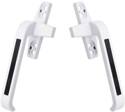 Maniglia per Finestre in Lega di Alluminio - Design Ergonomico - Blocco Finestra - Porte a Soffietto - Bianco - Materiale Resistente ai Solletici - Maniglia per Finestre
