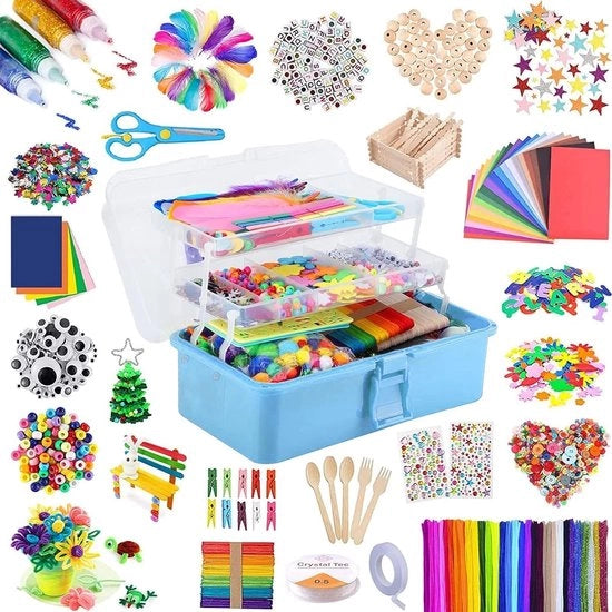 Borsa di Attività - Cassa di Attività - Borsa di Attività per Ragazze - Box di Attività - Borsa di Attività