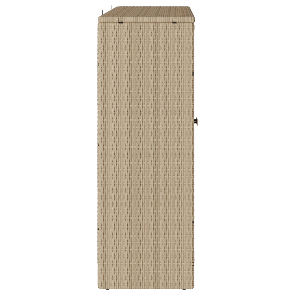 Armadio per stoccaggio  Beige 100x36x102 cm in Rattan