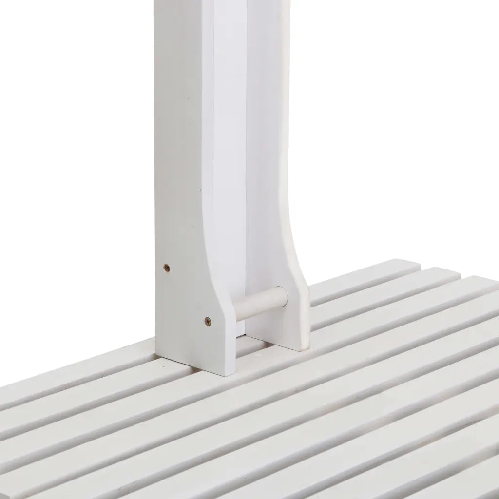 Doccia da Giardino Bianca in Legno  cod mxl 42399