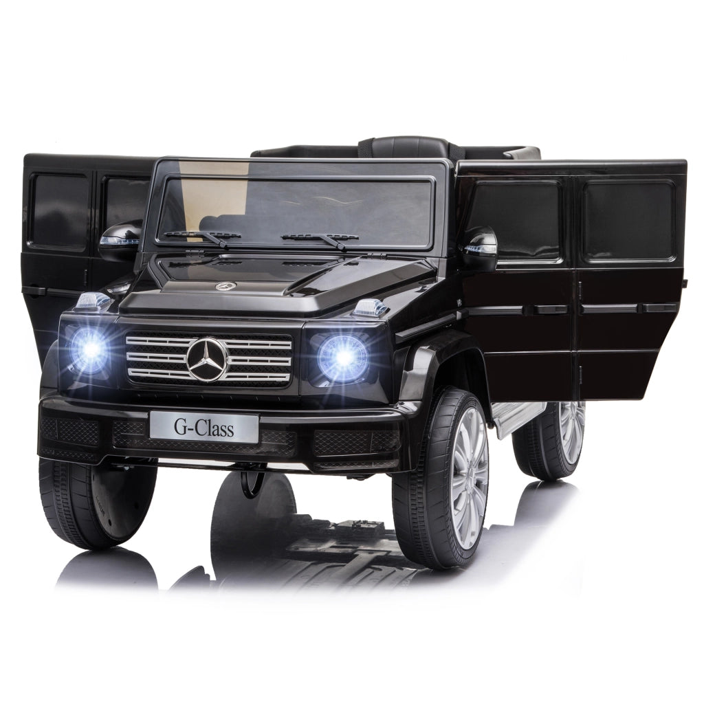 Veicolo elettrico per bambini Mercedes 12V con telecomando ¨C zephmum ¨C nero