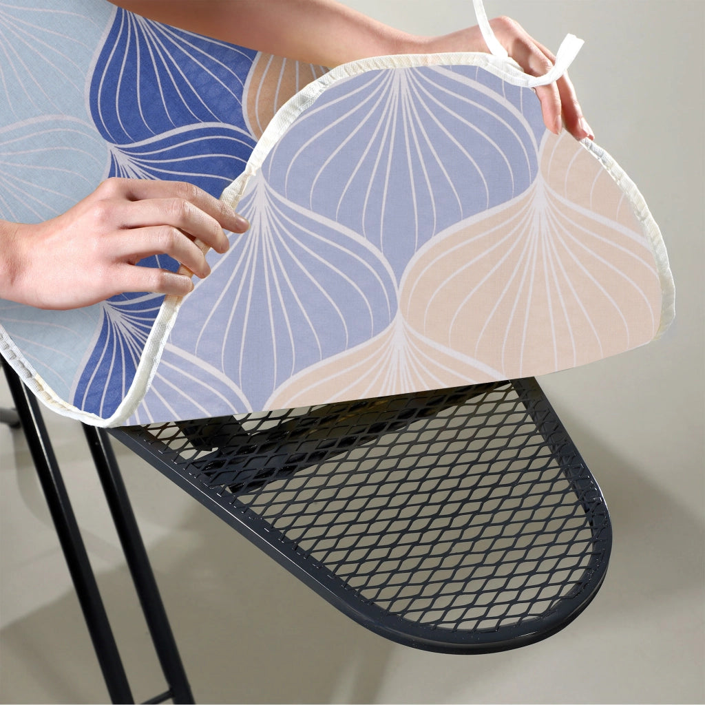 Copertura elasticizzata per asse da stiro KADAX 126x45 cm a quadri