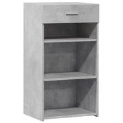 Credenza | Madia | Buffet da pranzo | Armadio da pranzo Grigio Cemento 50x42,5x93 cm in Legno Multistrato