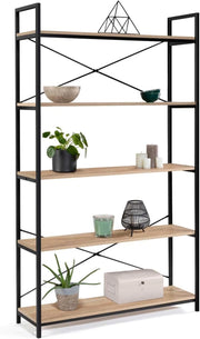 Scaffale XL 5 livelli DETROIT design industriale 170 cm