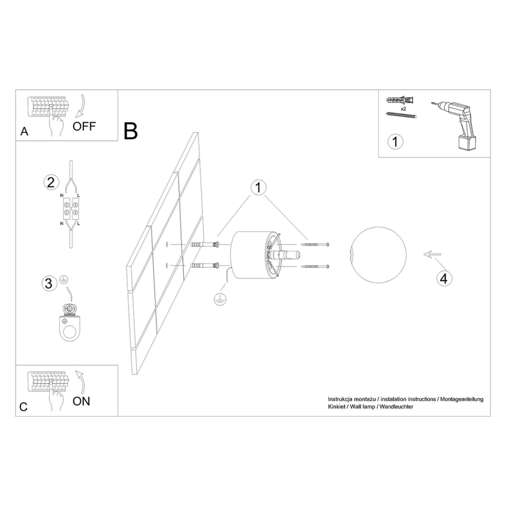 Applique minimalista legno chiaro Zenito Pure Lume G9