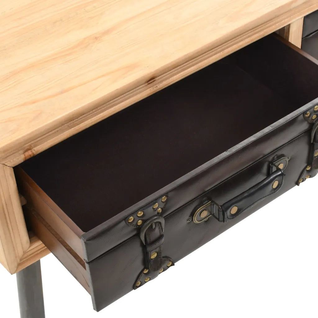 Tavolino da salotto | Tavolino da caff¨¨ | Tavolino da Soggiorno in Legno Massello di Abete 115x55x50 cm