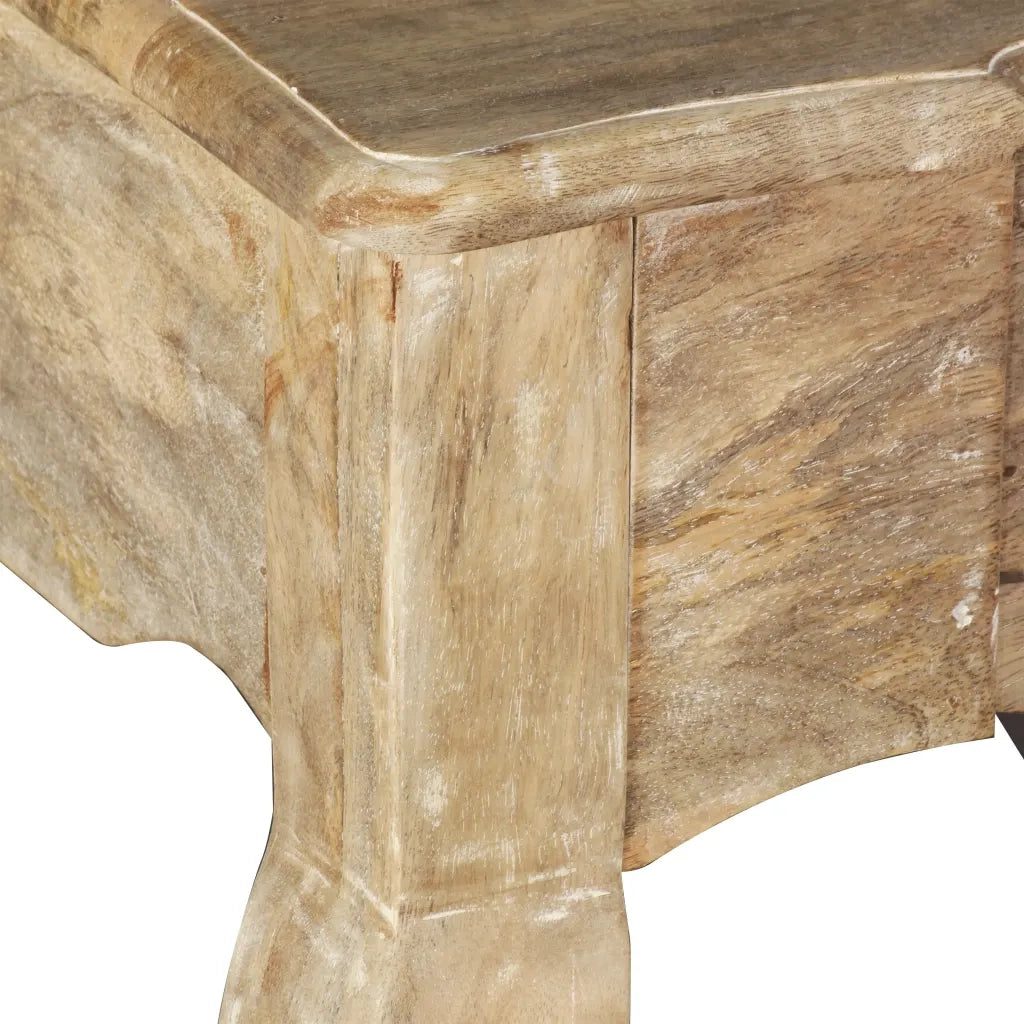 Tavolino Consolle in Legno Massello di Mango 120x50x80 cm cod mxl 16979