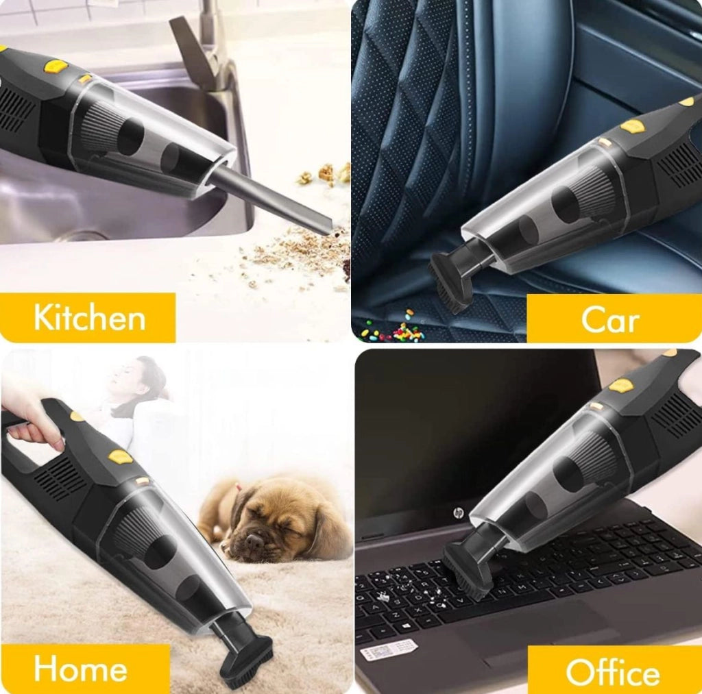 Aspirapolvere Portatile Auto Casa 70 Watt Ricaricabile Senza Fili 981391