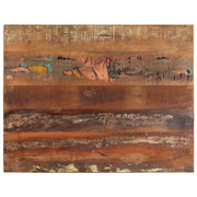 Piano Tavolo Rettangolare 70x90 cm 15-16 mm Legno di Recupero cod mxl 57767