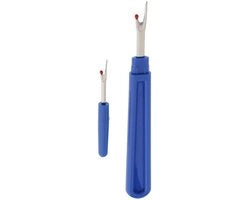 Set di taglio per filati e aghi a 2 pezzi - Materiale: plastica/acciaio inossidabile - Dimensioni: 14cm/8,2cm - Manico - Per filati e aghi - Qualità elevata/Sostenibile - Raschiatrice per stoffa