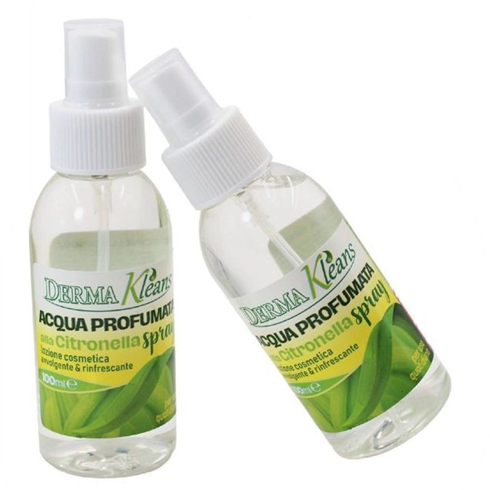 Trade Shop - Set 24pz Acqua Profumata Alla Citronella Spray Da 100ml Repellente Naturale Insetti 484294 -