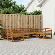 Set di divani da esterno 6 pcs Naturale 3382847