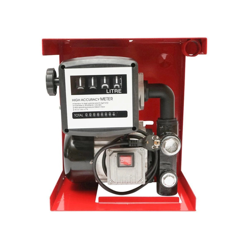Pompa di trasferimento gasolio 220V 550W Portata 60 L/min. Kit Pompa Gasolio Ele