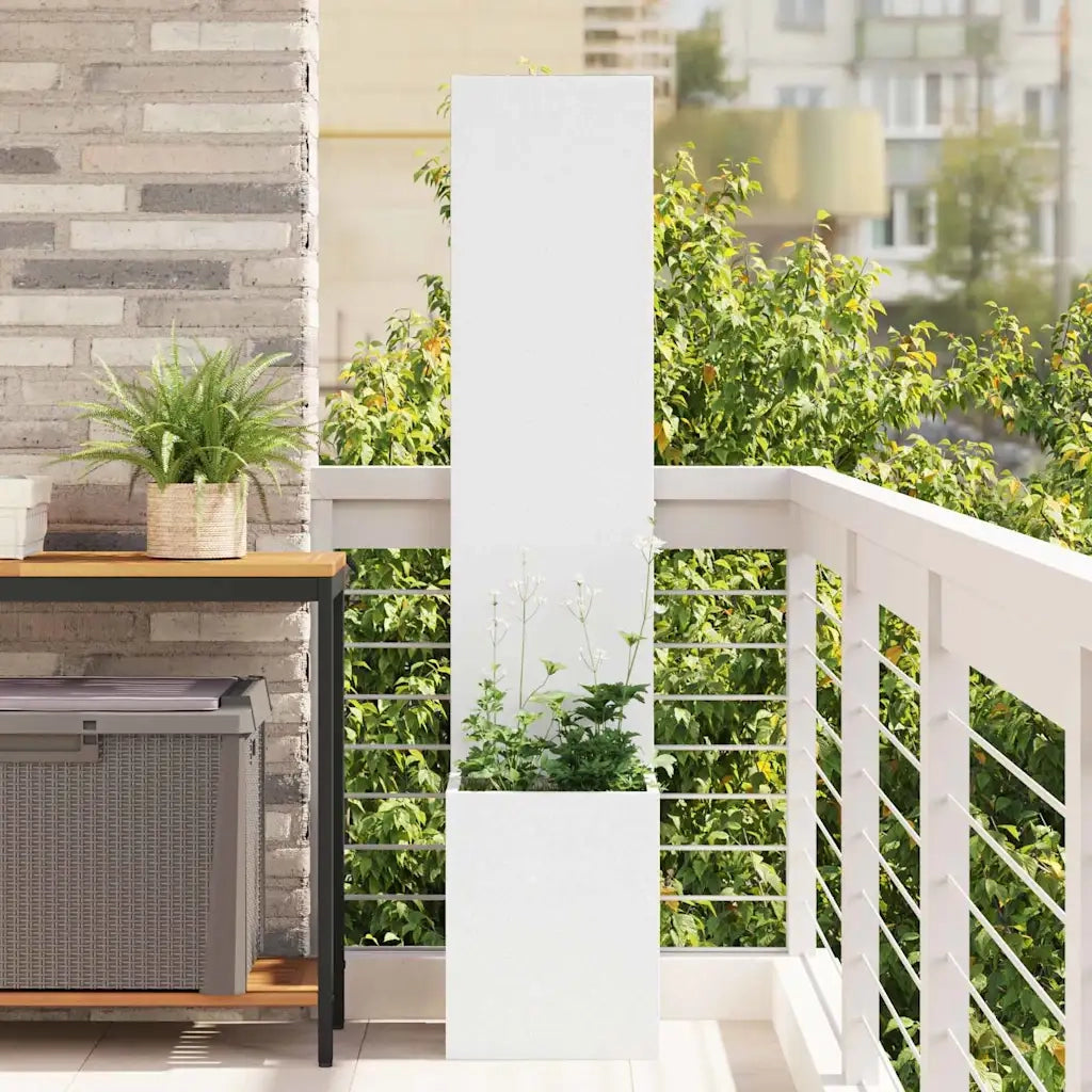 Schermo per privacy in giardino Traforo Bianco 32 x 150 cm CFW2274079