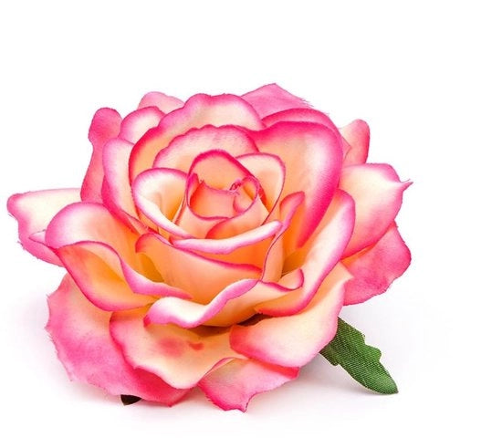 Decorazioni per matrimonio/festa - 10 pezzi - Rose - Seta - Decorazioni per matrimonio/festa - Attività di fai da te - 11 cm - Disegno realistico - Fiori artificiali