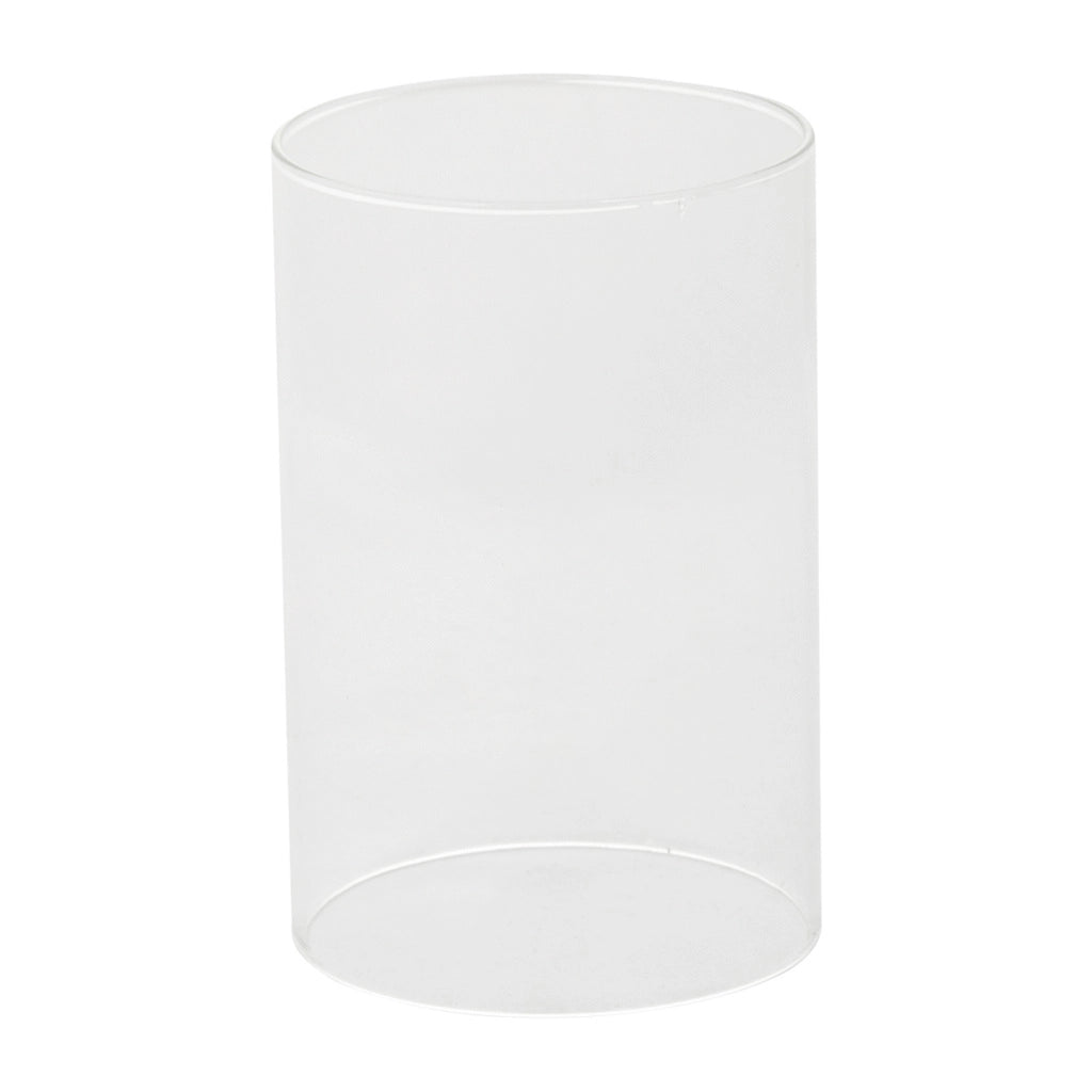 Portacandele in metallo dorato 21x21x39h