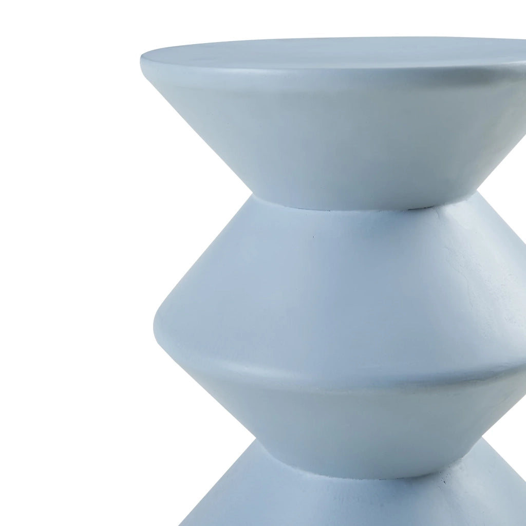 Tavolino laterale 47 x 37 cm azzurro 03_0010920