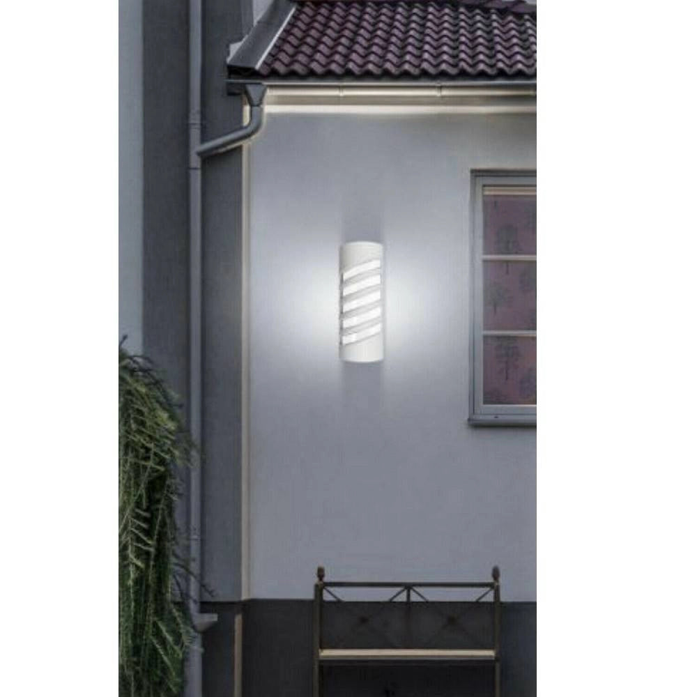 Trade Shop - Applique Led A Parete Bianco 12 W Per Esterno Luce 3000k 6500k 4000k Ip65 Es56 -