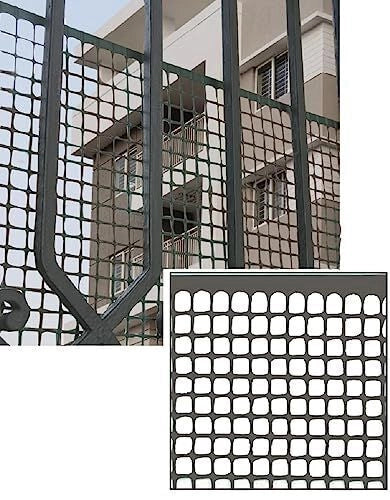 Vigor 79215 Rete in Plastica Quadra maglia 10x10 cm 10 m altezza 100 cm colore Grigio