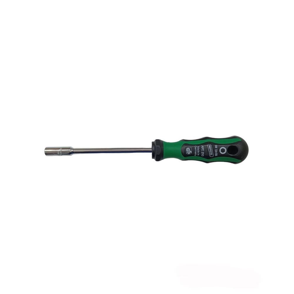 CACCIAVITE CHIAVE A BUSSOLA ESAGONALE Cr-V 7x125mm REITOOL 210.07