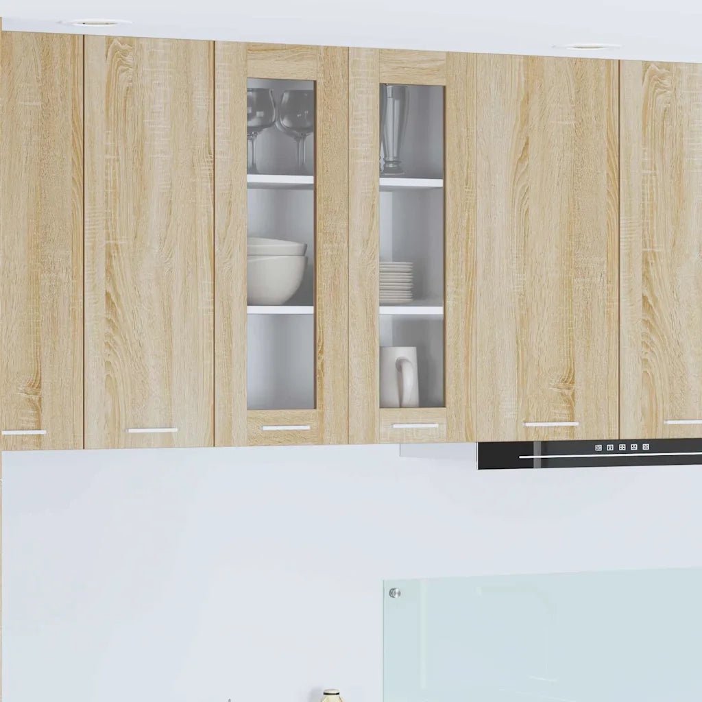 Armadio pensile Rovere Sonoma 60 x 31 x 80 cm Legno multistrato 884316