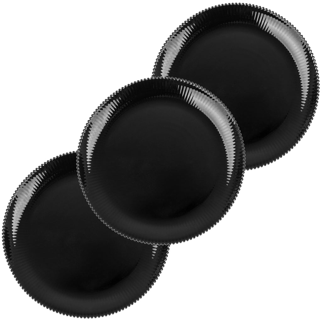 KADAX Talerz płytki Aurora 26,5cm 37567 czarny pak