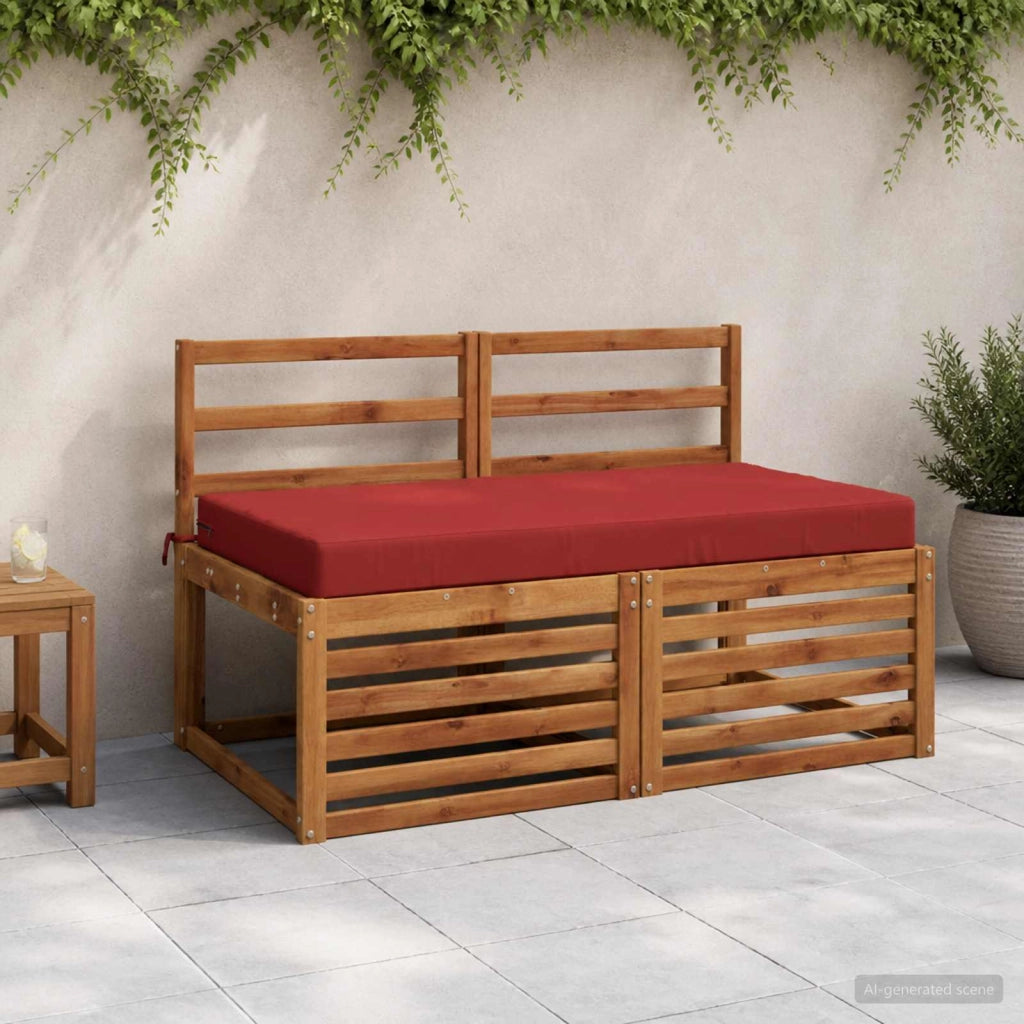 Cuscino per la seduta SOEST 100% Poliestere Rosso 946826