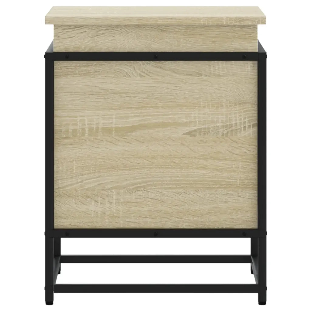 Contenitore con Coperchio Rovere Sonoma 40x40x51,5cm Truciolato 848790