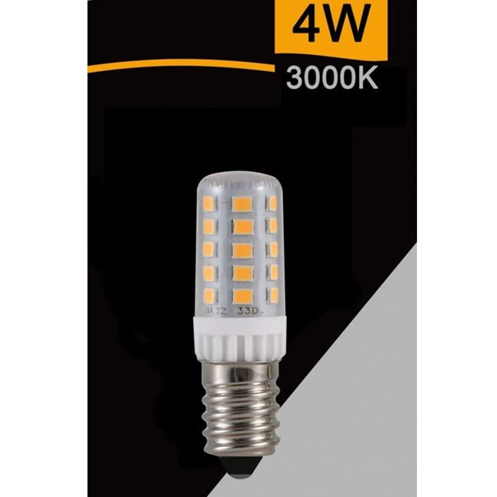 Trade Shop - Lampadina Led E14 4w 480lm Tubolare Luce Calda Fredda Naturale Sparac-e14-4w-ce2 - -bianco Caldo      -