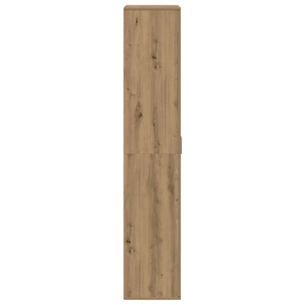 Highboard rovere artigianale 80 x 35 x 180 cm Legno multistrato