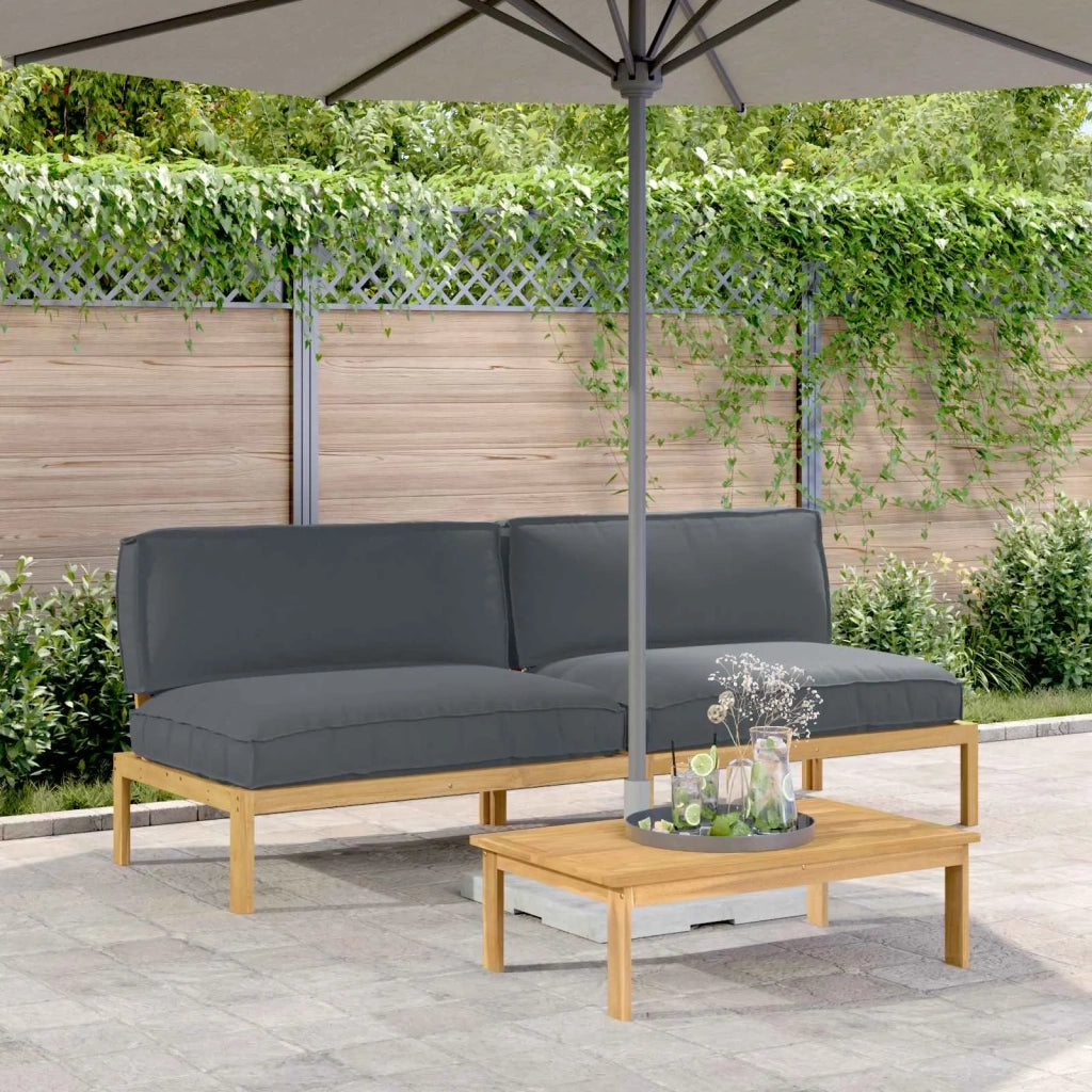 Set di divani con cuscino Antracite 240 x 92 x 69 cm 3418226
