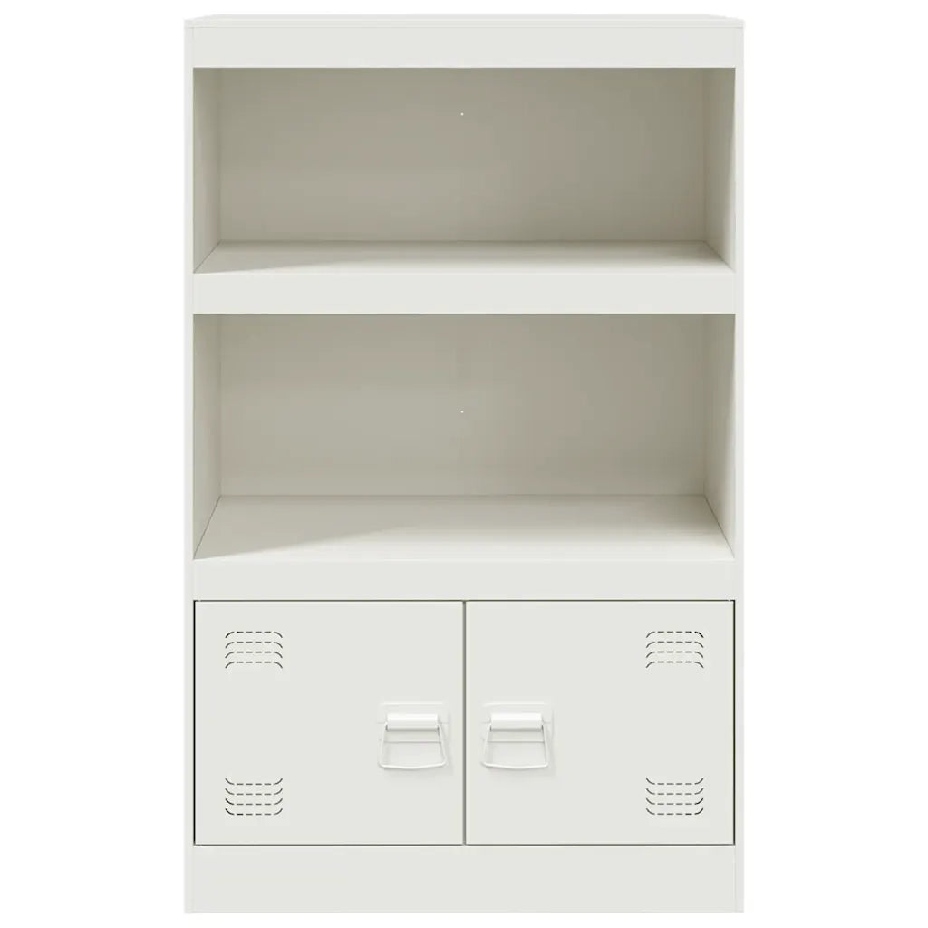 Credenza | Madia | Buffet da pranzo | Armadio da pranzo Bianca 67x39x107 cm in Acciaio